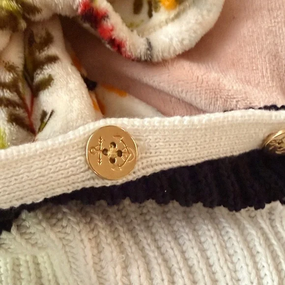 Ralph Lauren Bold Black and White Striped Sweater - Picture 3 of 4